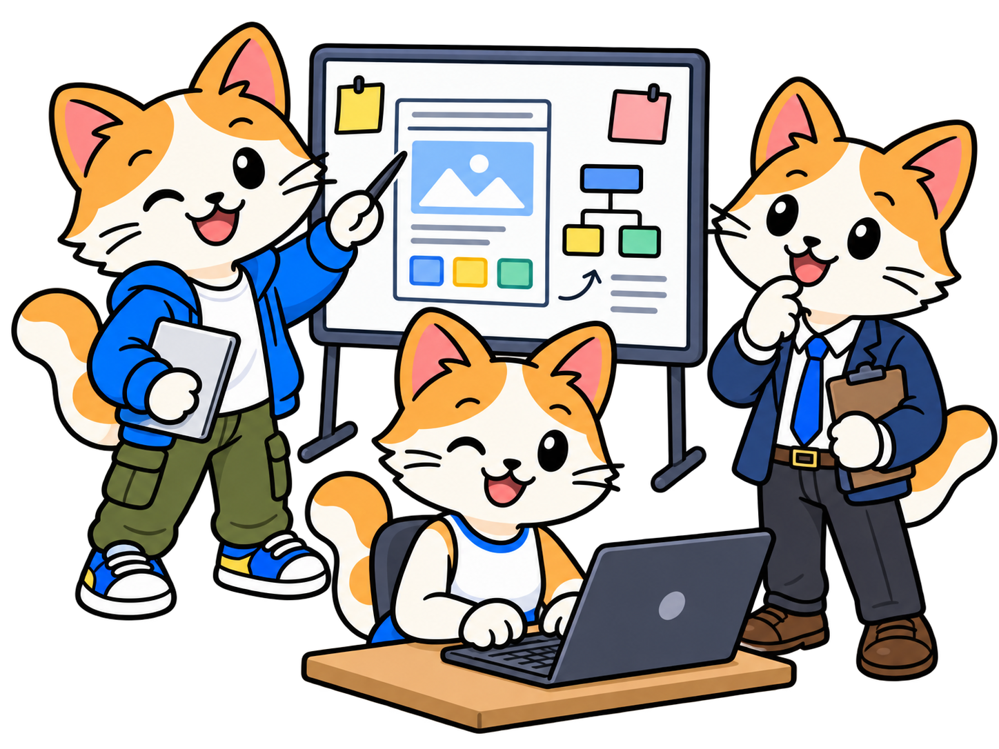 KookiTech team working together
